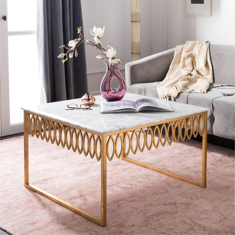 Vania Marble Top Coffee Table