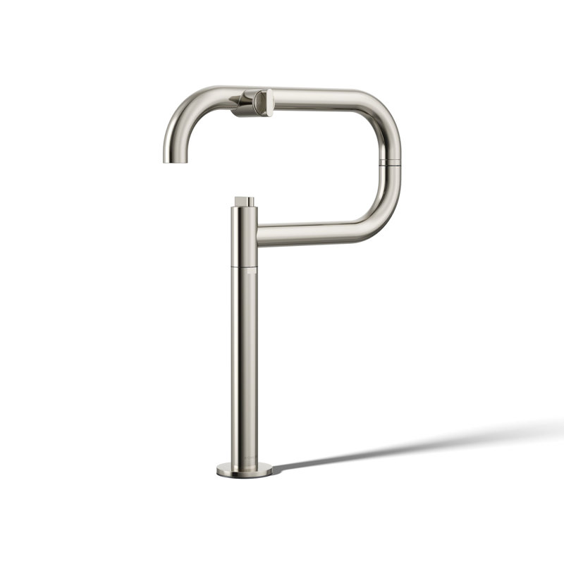 Components® Deck-Mount Pot Filler, Polished Nickel
