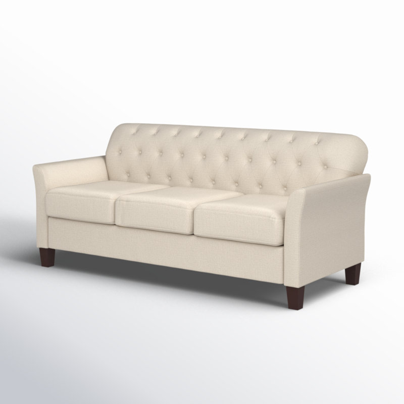 Canapé Aimo, Polyester beige