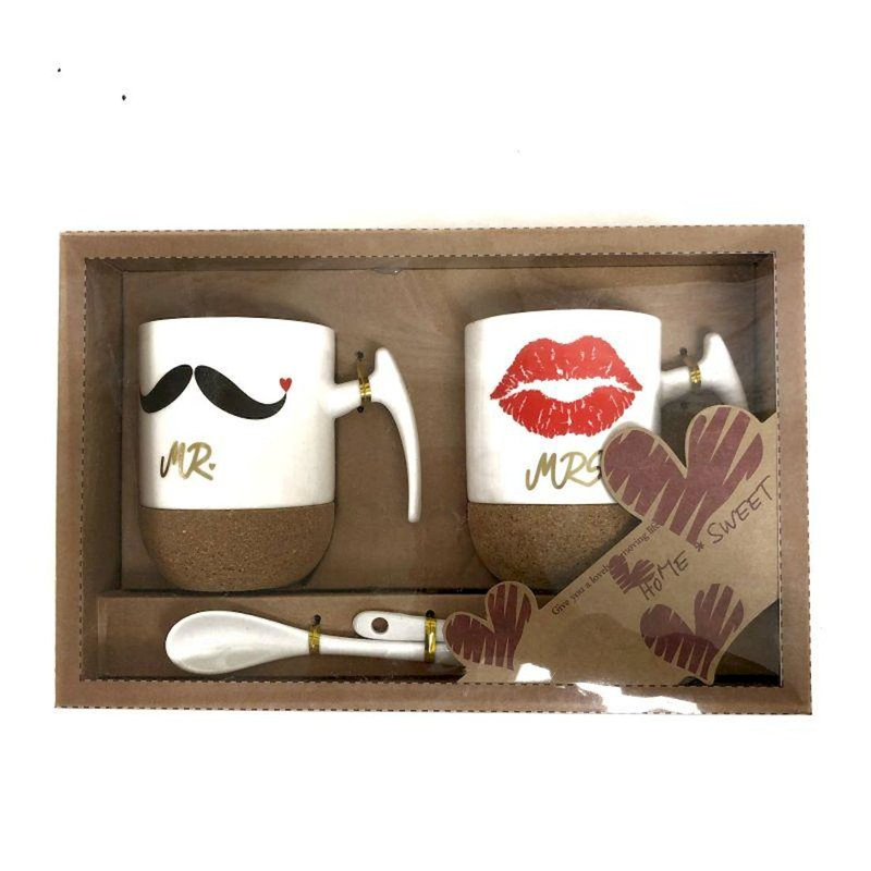 Ensemble de 2 tasses à café Bocca