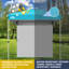 Pavillon de jardin en acier-124871719