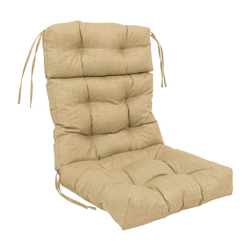 Outdoor Seat / Back Cushion, 20" W x 42" D, Sandstone