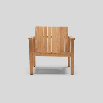 Haven Low Chair, Modern Teak Adirondack