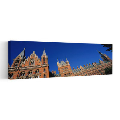 St Pancras Railway Station London England by Thomas Winz - Wrapped Canvas Panoramic Print