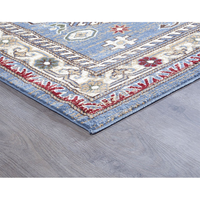 Tapis bleu Wisconsin, Rectangle 6 pi 6 po x 9 pi 5 po