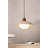 Modern Natural Stone And Wood Pendant Light