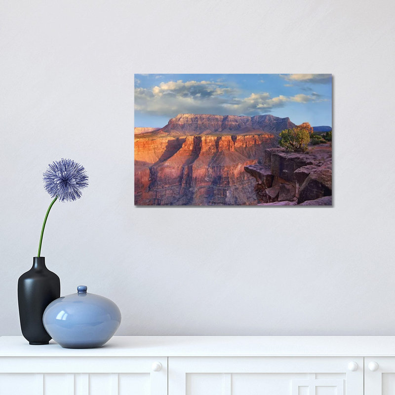 Sandstone Cliffs and Canyon Seen from Toroweap Overlook 1 Piece Wrapped Canvas Wall Art, 30.48 cm H x 45.72 cm W