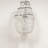 16 - Light Glass Empire Chandelier
