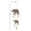 Carillon en laiton avec cloche Ossineke