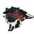 Dalewood Cowhide Animal Print Indoor Rug