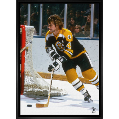 Bobby Orr 20 x 29, toile encadrée Bruins Action-V