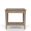 Table de bout blanche avec tiroir de rangement-1496413452
