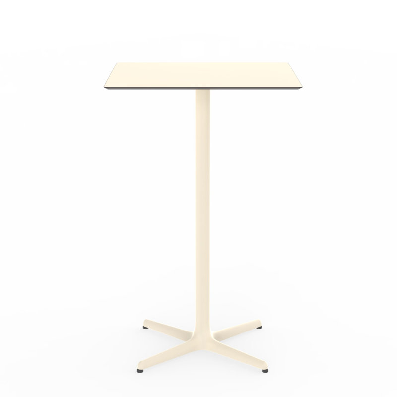 Toledo Outdoor Square Dining Table, Ivory