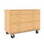 Armoire mobile à 5 compartiments avec roulettes-1758485126-1878496573