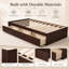 Lit standard simple avec tiroirs et lattes pour chambre Ramet-1394458566