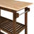 3-Tier Butcher Block Kitchen Island Cart With Drawer - 40" Modern Prep Station For Cooking, Serving & Storage-305649430