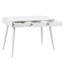 Achava Metal Base Writing Desk