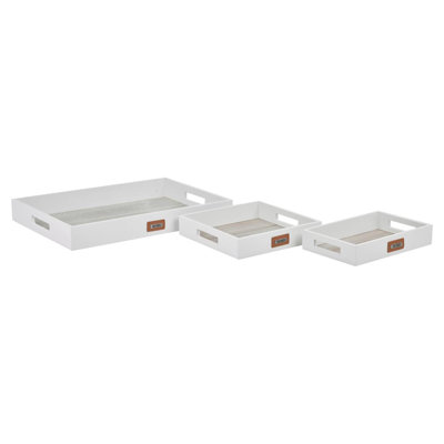Wood Tray - Set of 3