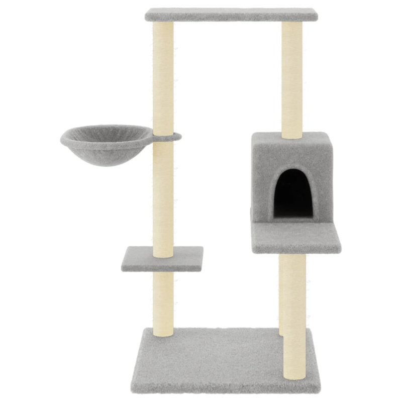 Summersville 95cm H Cat Tree, Light Grey