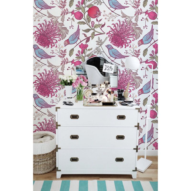 Bubb 2.5m x 2.5m Matte Wallpaper Roll, 290 x 290cm
