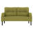 UNITED WE WIN Corduroy Fabric, Comfortable Monochrome Double Sofa, Suitable For Living Rooms And Bedrooms-117067756