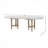 Triad Double Pedestal Dining Table With Leaf