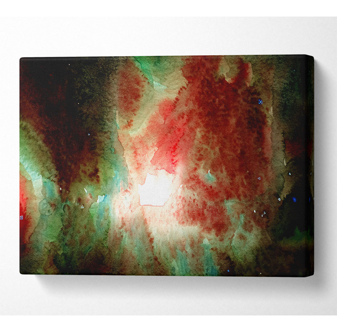 Space Gas Rainbow - Kunstdrucke auf Leinwand