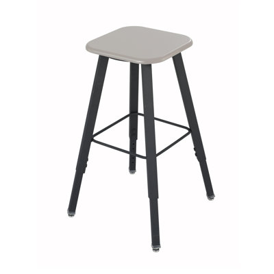AlphaBetter® Adjustable Height Industrial Stool with Footrest