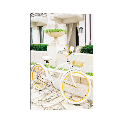 Alys Beach Bike by Bethany Young - Print on Canvas