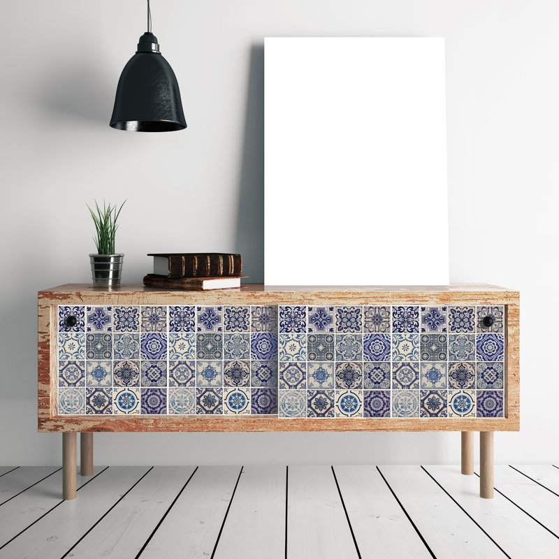 Décalcomanie murale carreaux espagnols