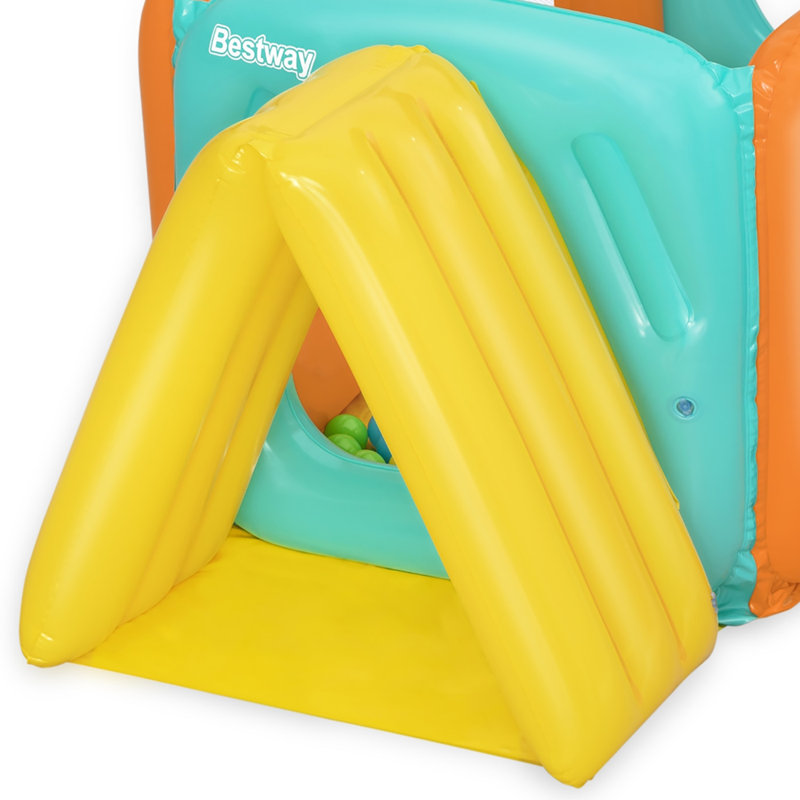 Colorful Inflatable Tunnel Ball Pit with Play Balls