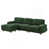 Dark Green Chenille