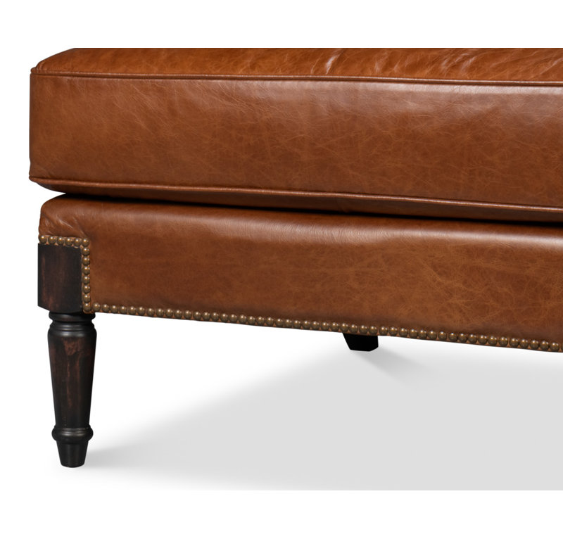 Fauteuil club rembourré Gaston