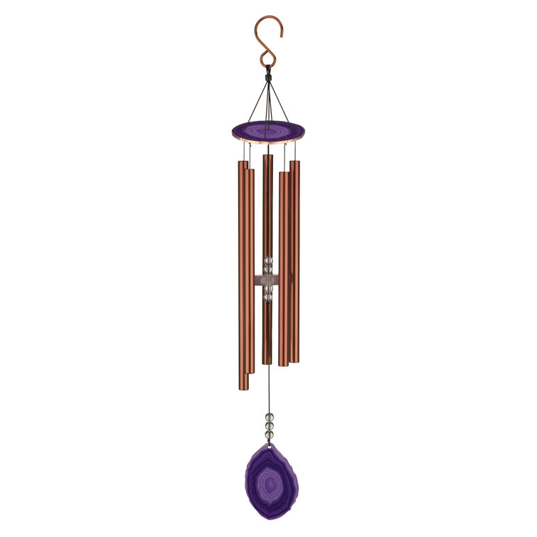 Arlmont & Co. Stone Abstract Wind Chime - Wayfair Canada