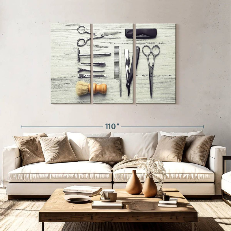 Shuttleworth Hair Shear Lifestyle, 48" H x 74" W