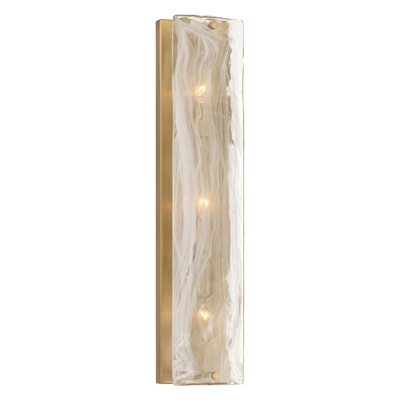 Meuble-lavabo 3 lumières 22,25 pouces Veil