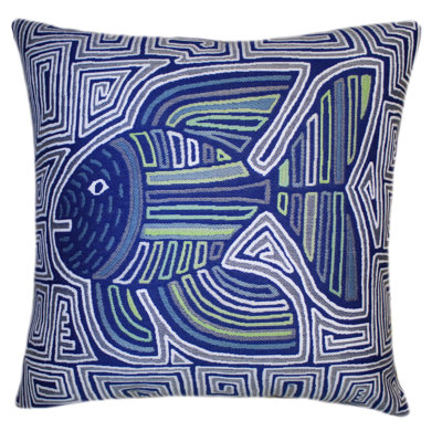 Sallie Duncan Designs Square Indoor/Outdoor Pillow Cover & Insert