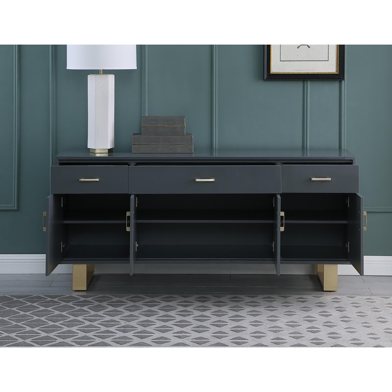 Buffet 68 po, Gris