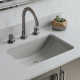 Lexicon Quartz Composite Rectangle Vanity Sink