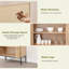 Buffet 32 "avec rotin
