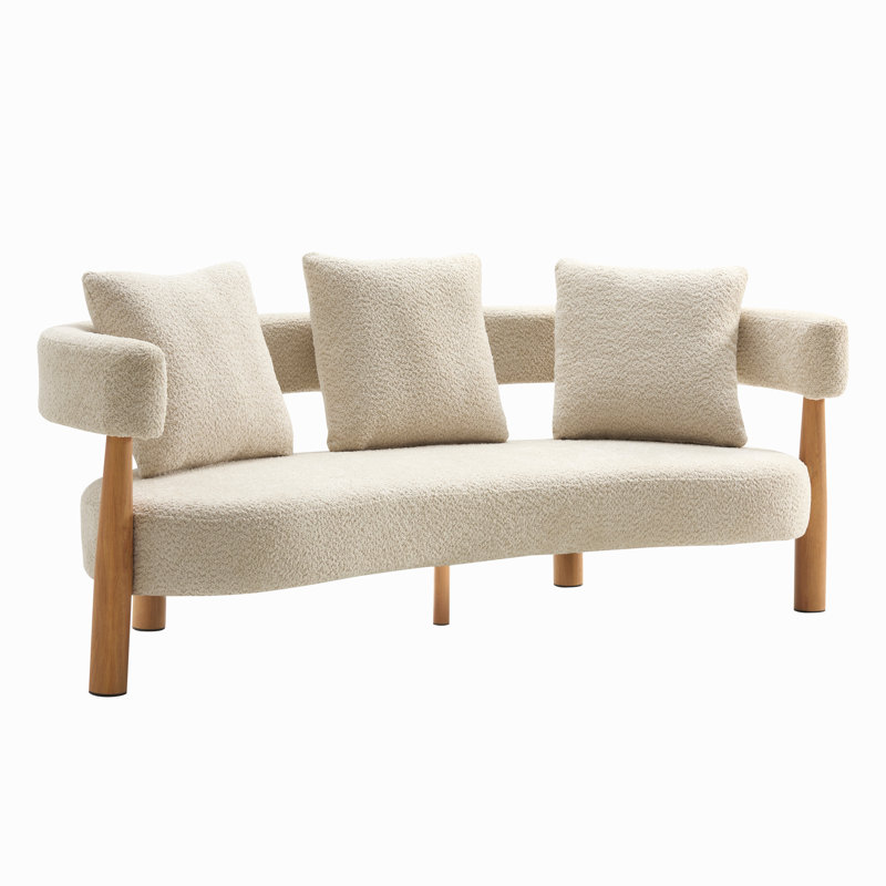 Luxe 76,5 po Canapé Curved