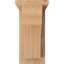 L 5 1/2 po x P 12 po x H 12 po Corbeau lisse Yorktown avec plaque arrière, sapin Douglas-32532972-32533356-32533396