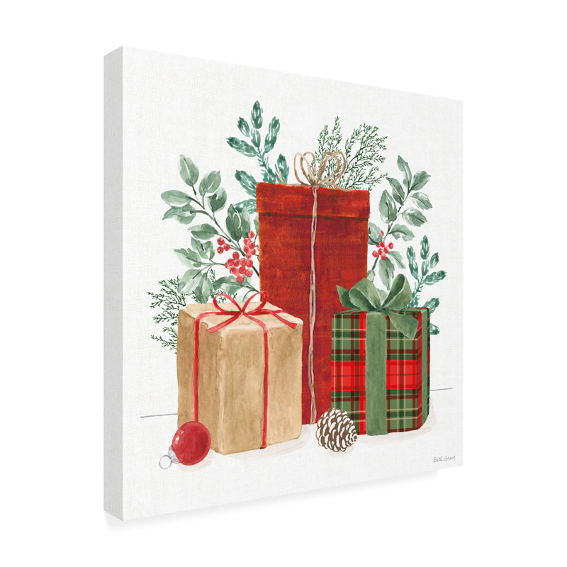 Art mural sur toile «Bachelor Beth Grove Classic Christmas III», H 18 po x l 18 po