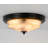 2 - Light Glass Flush Mount