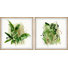Melvern Glowing Greens by Marmont Hill - 2 Piece Single Picture Frame Painting Set
