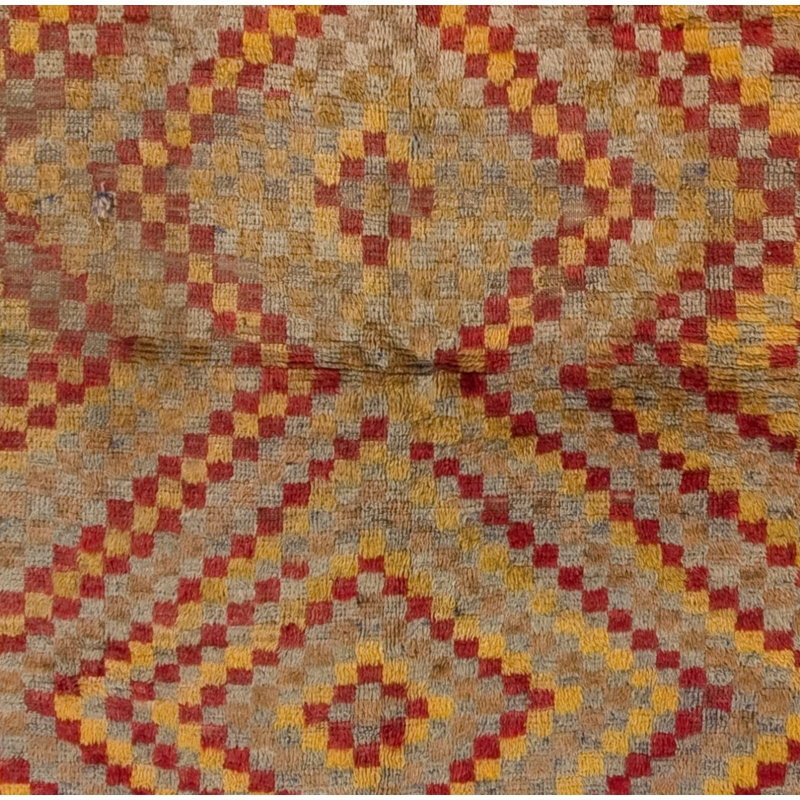 Tapis turc rétro fait à la main