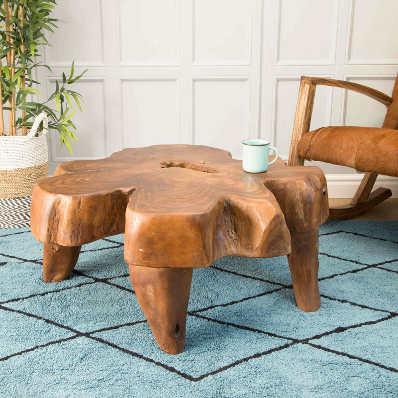 Codman Solid Wood Four Leg Coffee Table