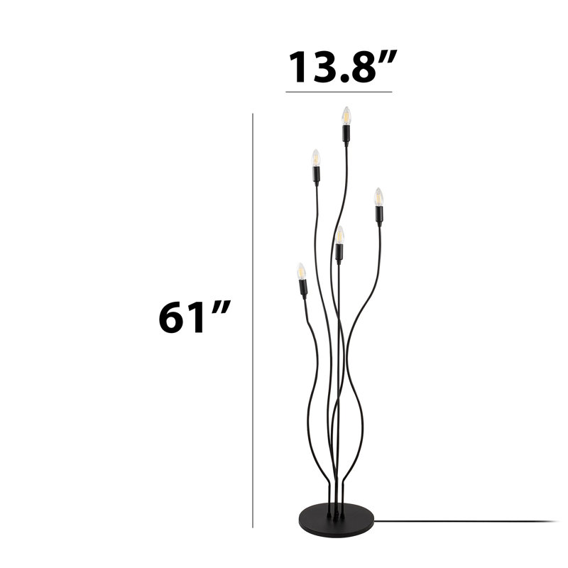 Mazel 61.02 " Novelty Floor Lamp