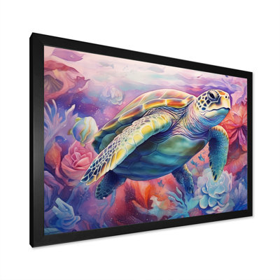 Tortue gracieuse - impressions sur toile d'animaux