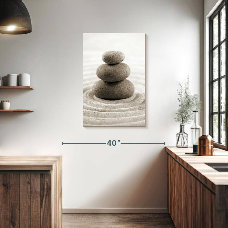Kerrick Stone Stack On Zen Garden, 36" H x 24" W